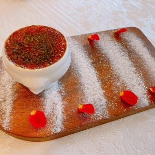 試食のデザート