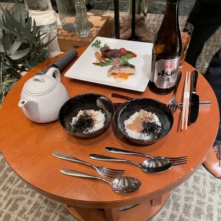 新郎新婦のお食事