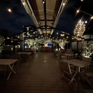 夜の挙式会場