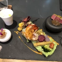 試食の婚礼料理