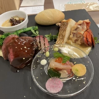 試食でいただいたお料理