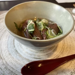 〆のお茶漬けも絶品でした。