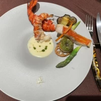 下見の際に頂いたお料理です