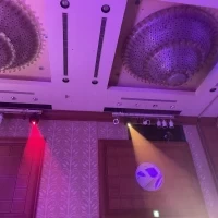 光の演出です