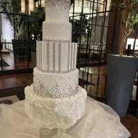 ウエディングケーキのコーディネート