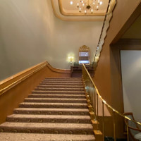館内の階段