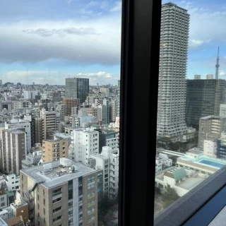 披露宴会場からの景色