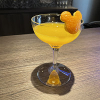 ウェルカムパーティーで提供して頂けるオレンジジュース