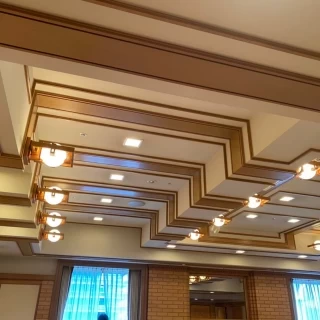 披露宴会場の下見時の写真