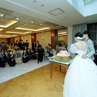 ケーキ入刀