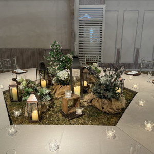 高砂ではなく、メインテーブルとゲストが隣になれる！|611754さんのThe Sally Garden(ザ サリィガーデン)の写真(1410042)