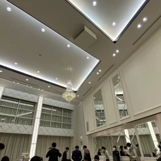 天井が高く開放的です。
