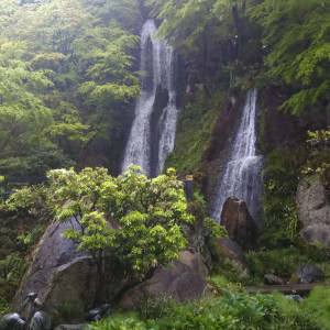 お庭にある立派な滝（2つ）|611975さんのRoyal Garden Palace 八王子日本閣の写真(1412521)