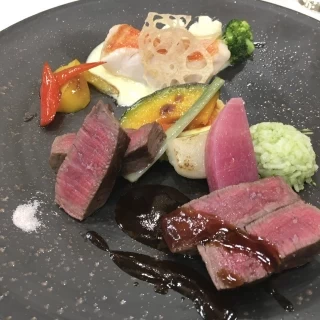 牛肉と金目鯛