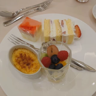 デザートビュッフェが最高