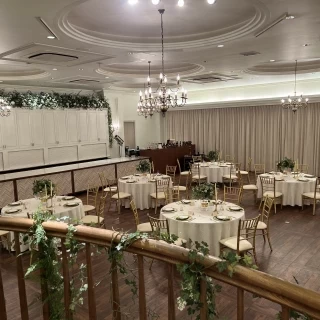 披露宴会場です！
