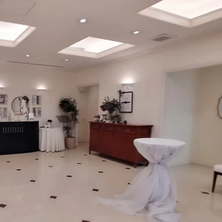 ここから披露宴会場に入ります