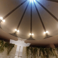 天井から自然光