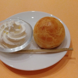 パンと美味しいクリーム|612183さんのリストランテ ル・ミディ ひらまつ（ひらまつウエディング）の写真(1527415)