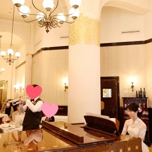 新郎新婦で演奏|612226さんのアルテリーベ横浜本店の写真(1424941)