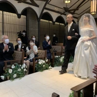 新婦、新婦父入場