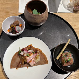 前菜|612345さんのIWAI OMOTESANDO(イワイ オモテサンドウ)の写真(2572347)