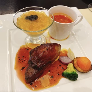 見学の時にいただいたお料理です♩