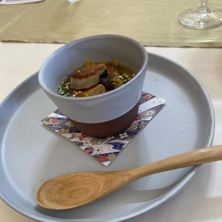 これ茶碗蒸しでした。
すごいうまかった！！