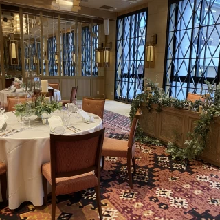 料理してるところが見える会場でした！