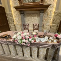 新郎新婦の席