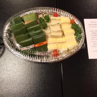 親族控え室に準備した軽食