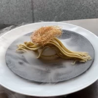 試食会デザートのモンブラン(1)