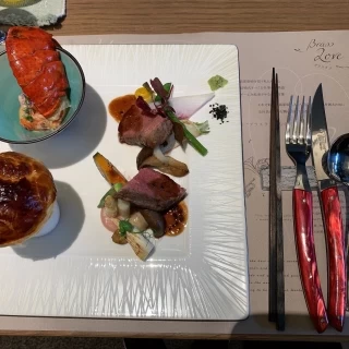 ブライダルフェアに参加した際の試食