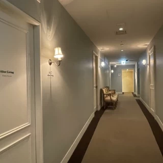 この奥がトイレ
