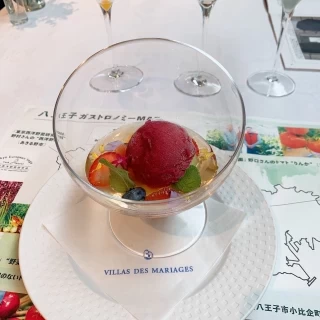 甘すぎないので食後にスッキリしました。