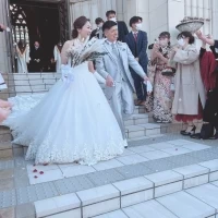憧れのフラワーシャワー