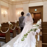 新郎新婦退場
