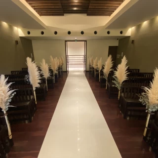 新郎新婦目線の挙式会場です。