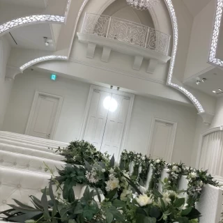 新郎新婦から見たチャペル