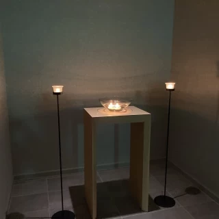 チャペルの直前にあります
素敵な雰囲気を出してくれます
