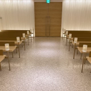 新郎新婦側から見た景色です