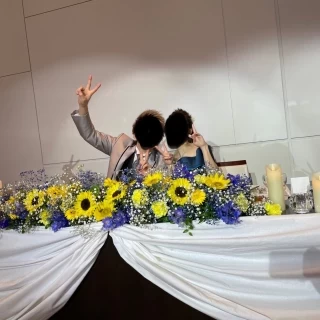 テーブル装花
