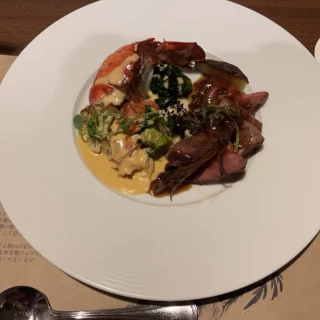 試食
メイン　肉と魚
バランスいい