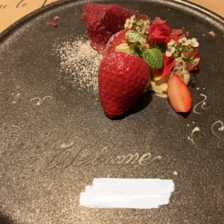 試食
デザート