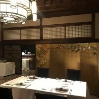 金屏風がありました。