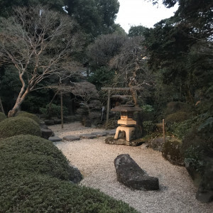 庭園があります。|614055さんの～明治二年創業～　丹徳庭園ウエディングの写真(1454827)