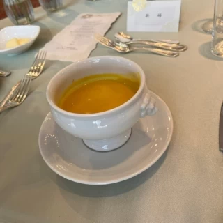 カボチャのスープ