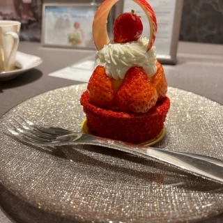 サロンのケーキ