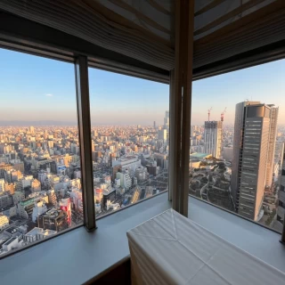 待合スペースからの景色
