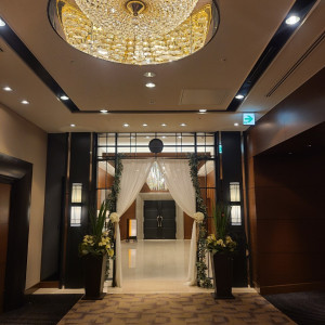 披露宴会場3入口|614160さんのシェラトン都ホテル大阪の写真(1430592)